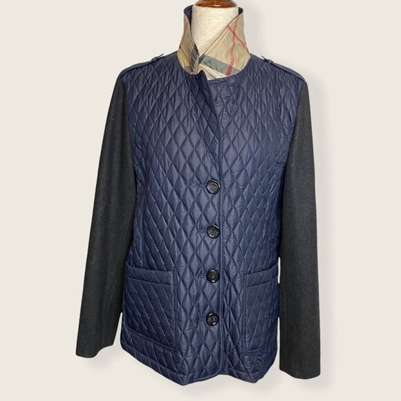 NWT | Burberry | Navy Puffer Jacket | Navy Blue | XXL - Picture 2 of 14